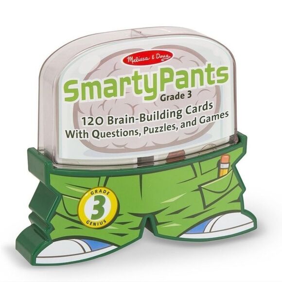 Melissa & Doug Smarty Pants Grade 3 Card Set - 120 Educational, Brain-Build - Picture 3 of 6